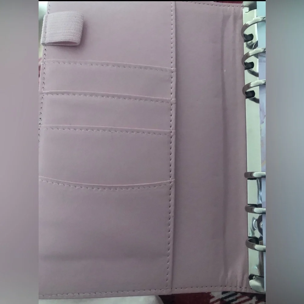 Pink Purple Gradient Budget Planner a6 binder w84 Page Inserts